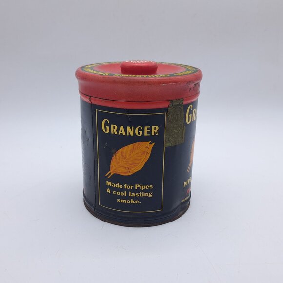Granger Rough Cut Pipe Tobacco Can - Picture 5 of 11